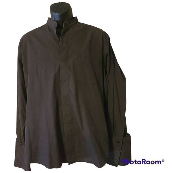 Menz Charcoal Grey Dress Shirt Size 161/2 (34/45) - Picture 1 of 7